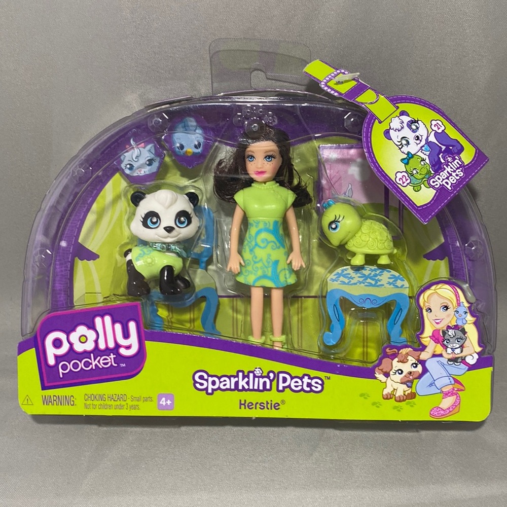 POLLY POCKET Sparkling Pets “ HERSTIE “